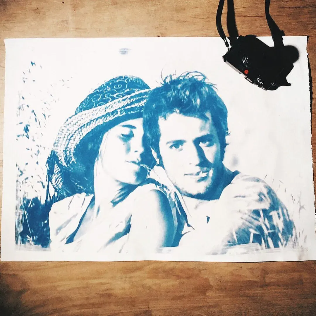 Cyanotype — tirage