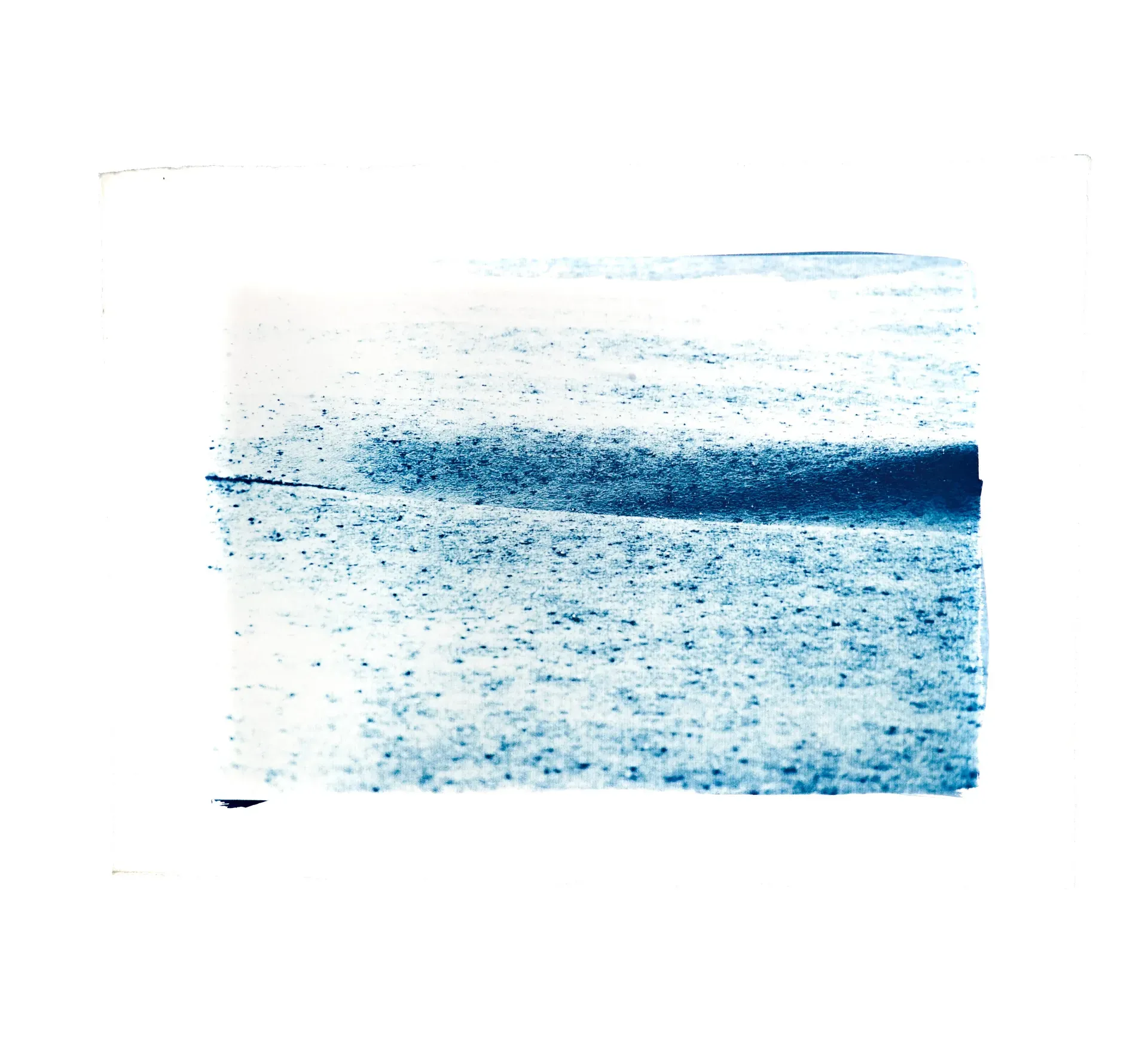 Cyanotype — mise en situation