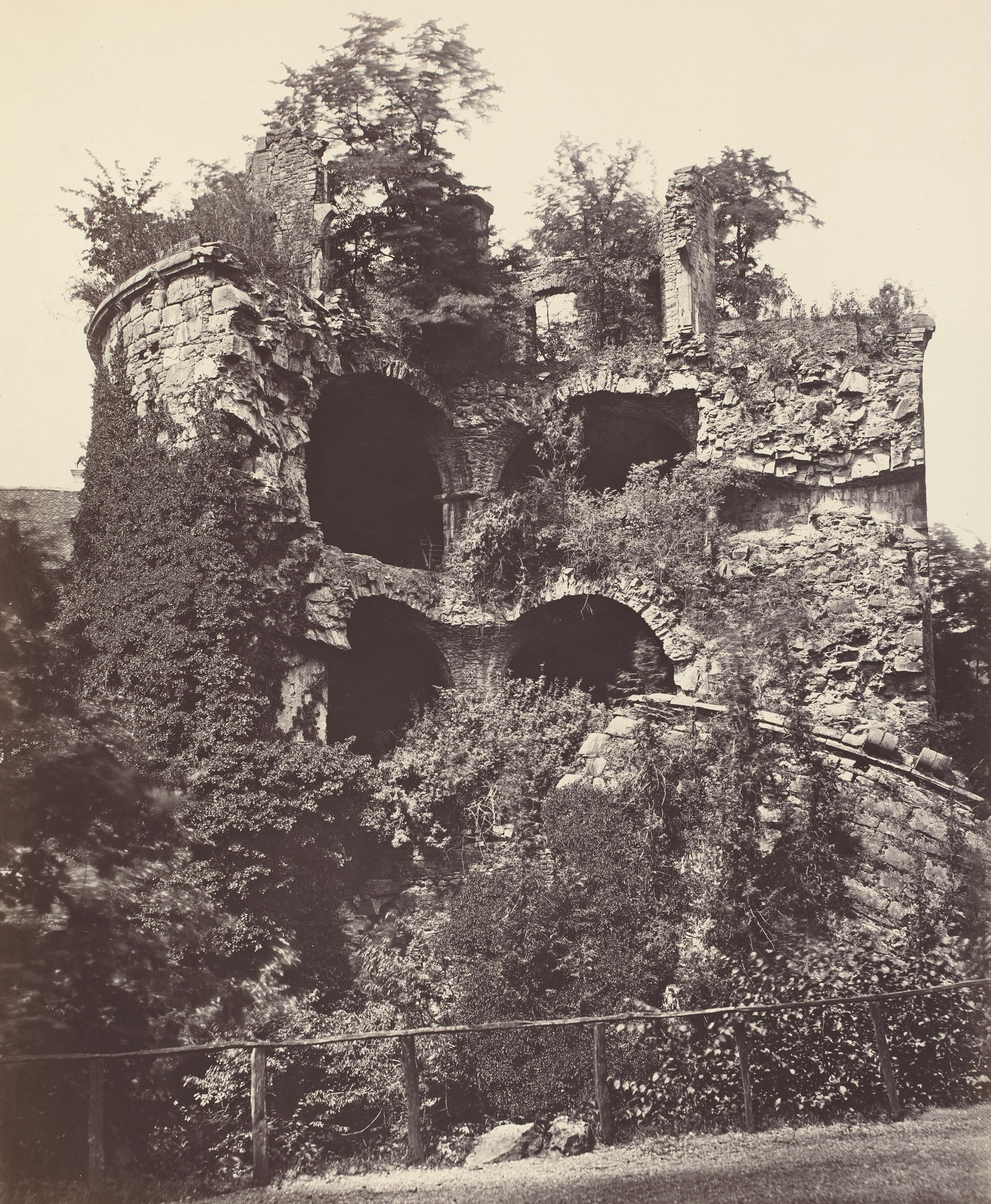 The Exploded Tower, Heidelberg Castle — Adolphe Braun