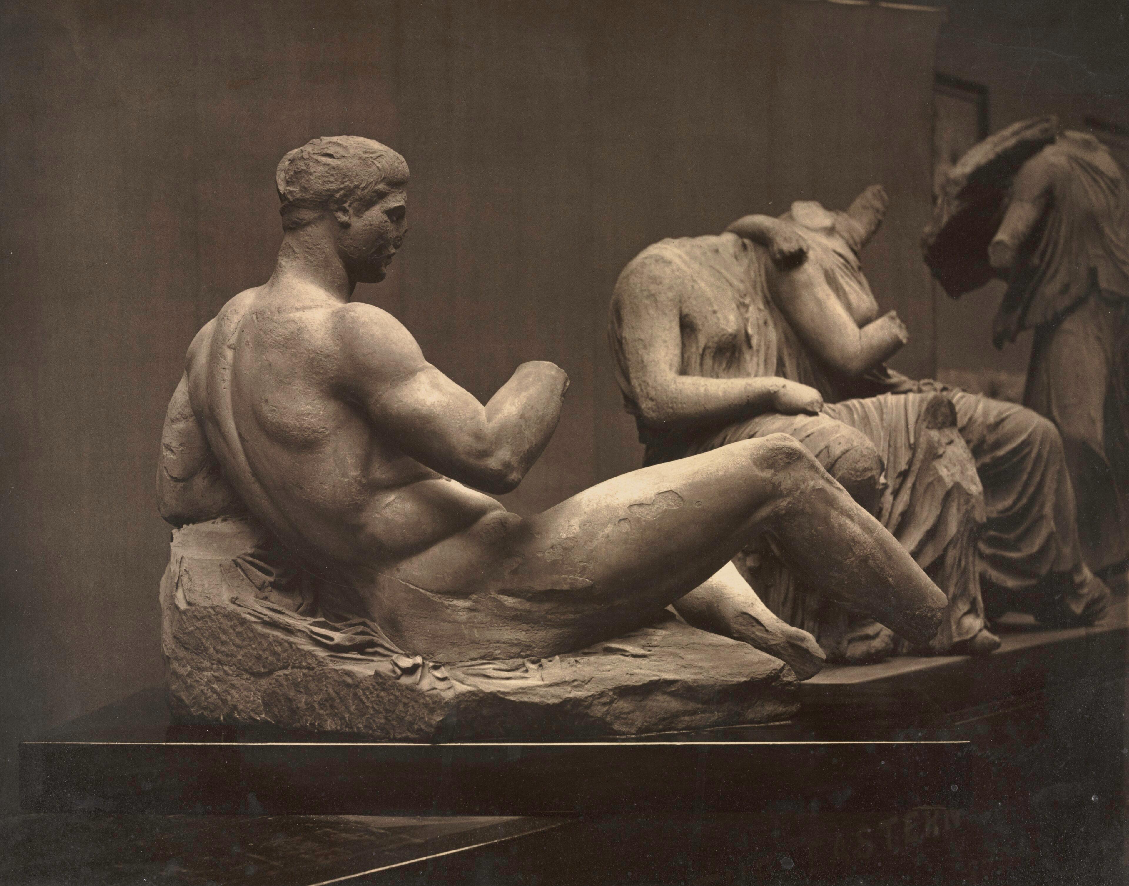 Sculptures from the Parthenon, British Museum — Adolphe Braun