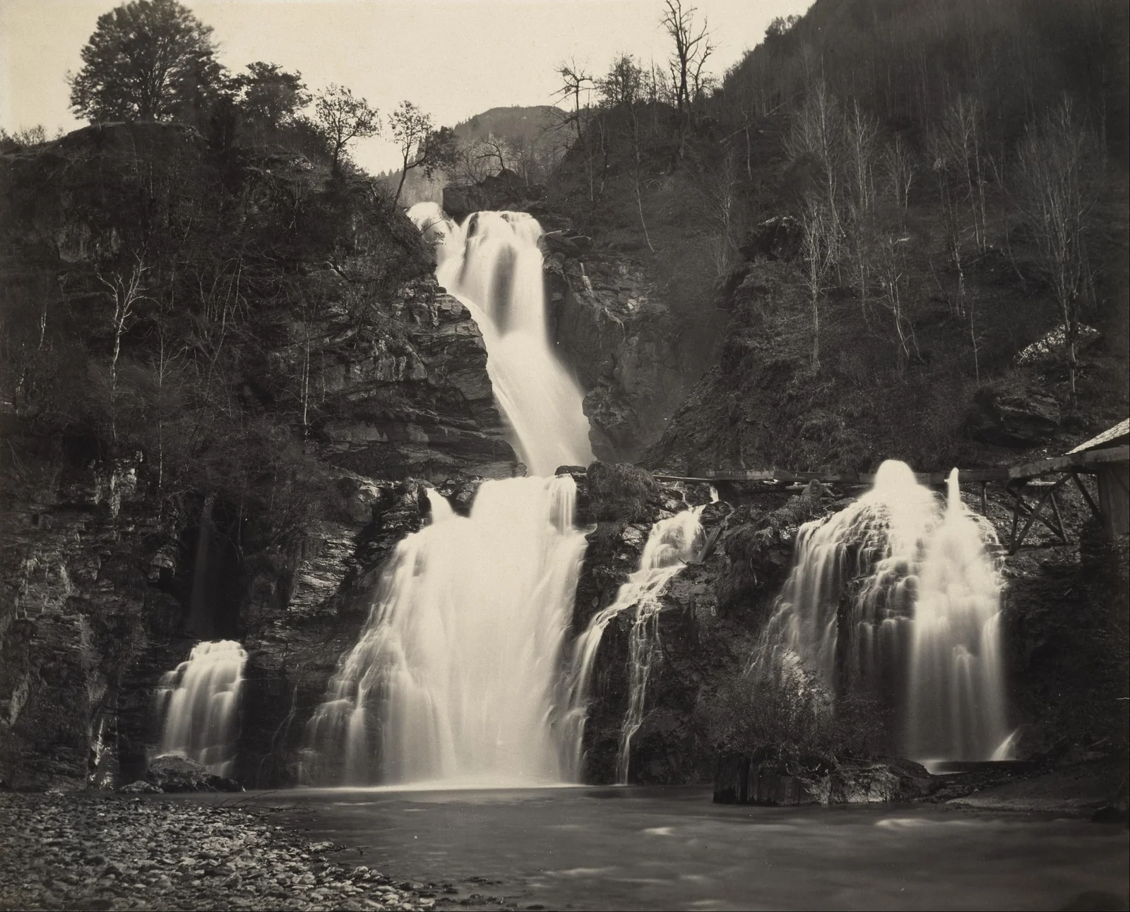 Chutes du Reichenbach — Adolphe Braun