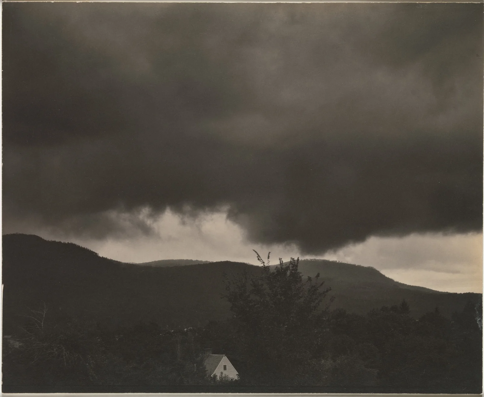 Music — A Sequence of Ten Cloud Photographs, No. 1 — Alfred Stieglitz