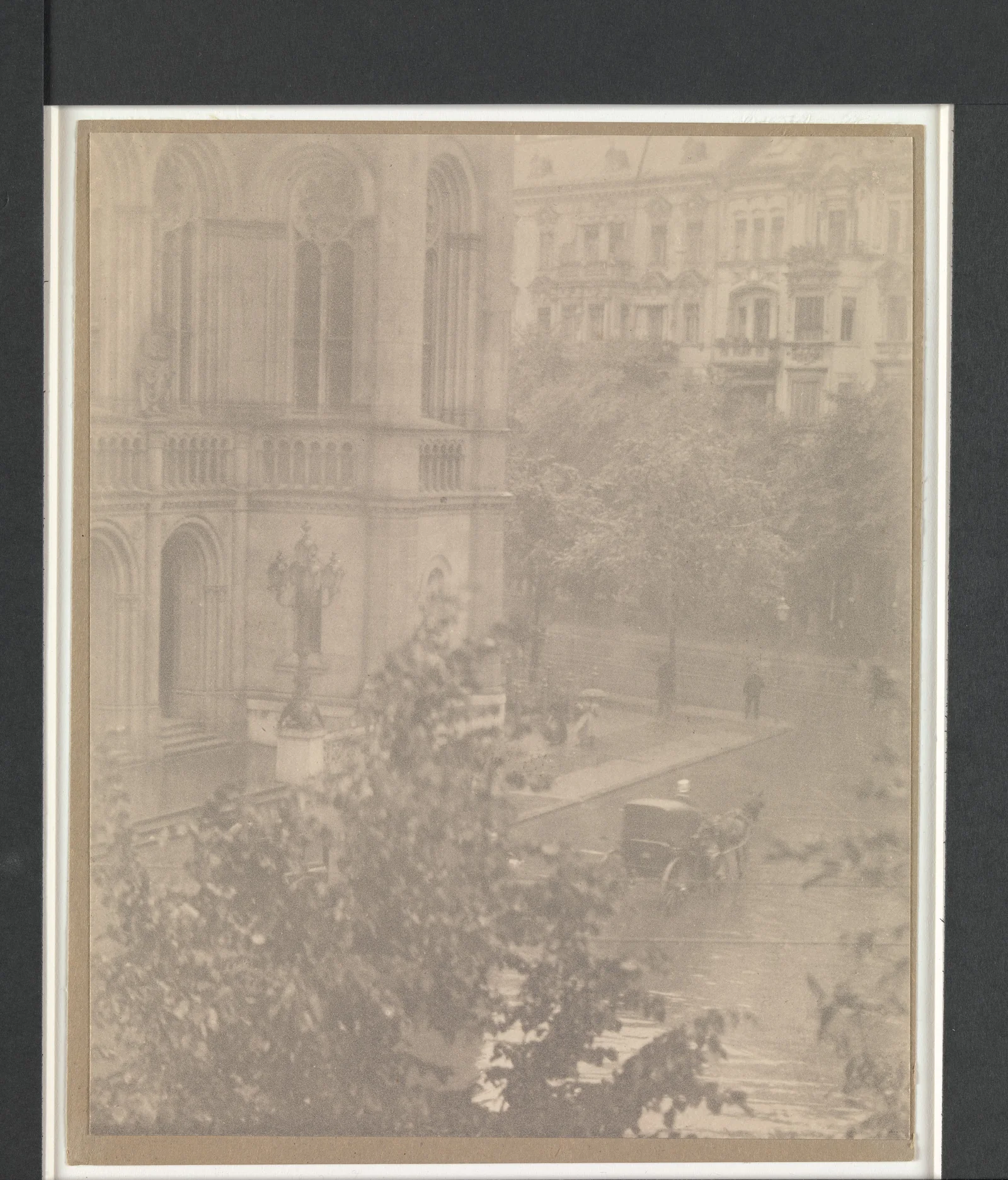 Snapshot — From My Window, Berlin — Alfred Stieglitz
