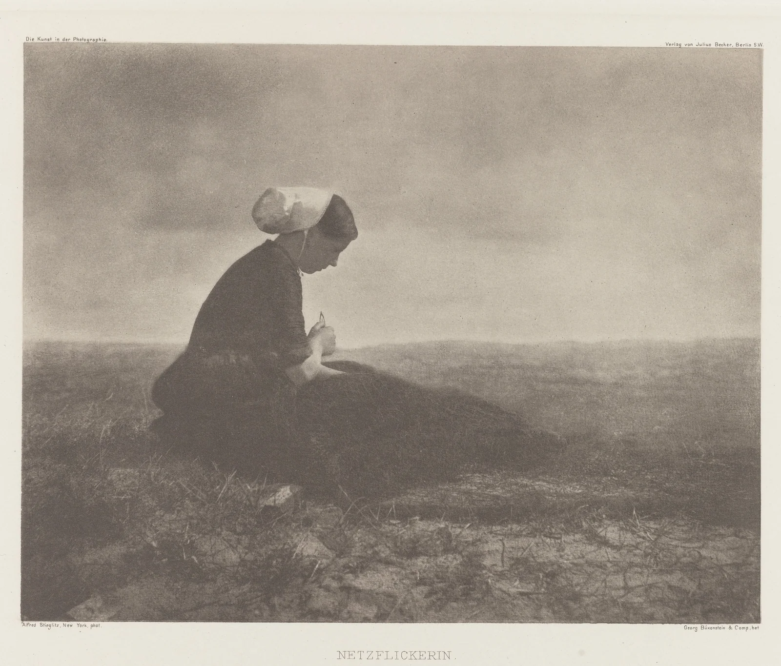 The Net Mender — Alfred Stieglitz