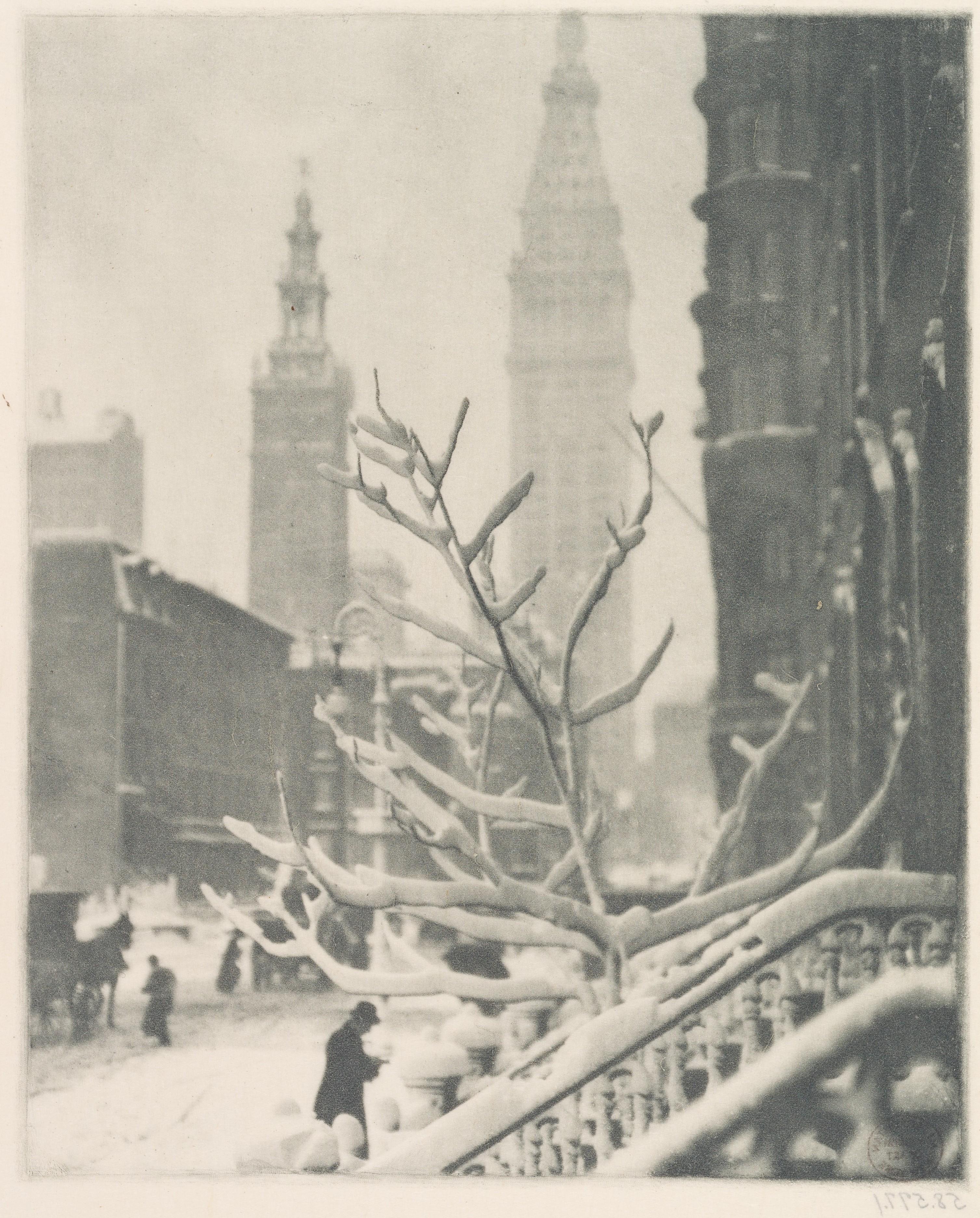 Two Towers — New York — Alfred Stieglitz
