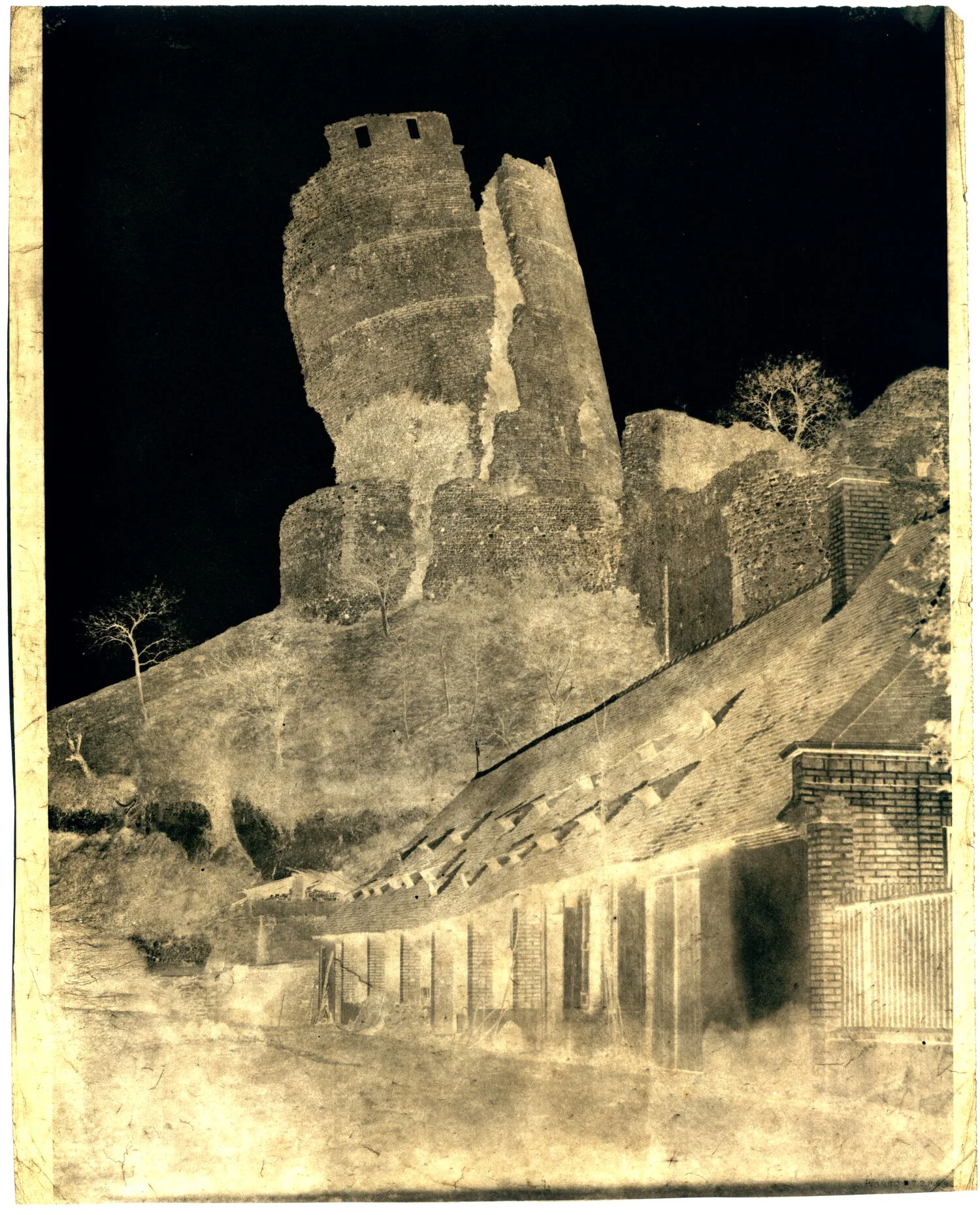 Donjon du château de Mondoubleau — Alphonse Poitevin