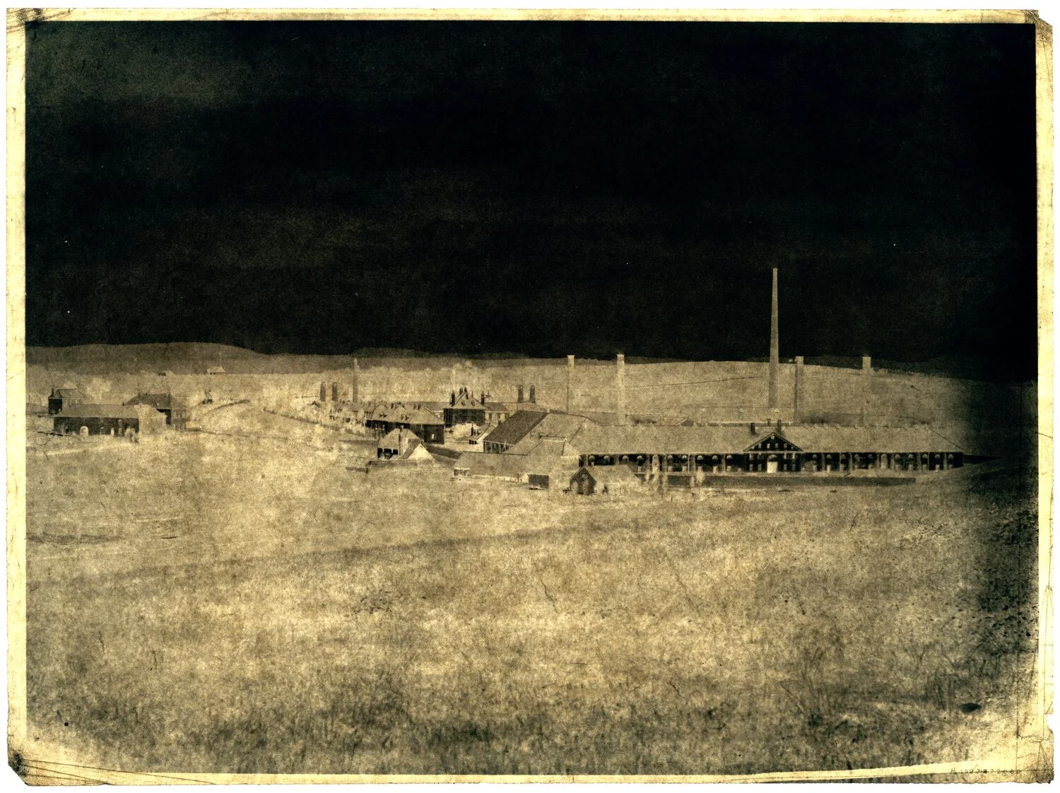 Vue générale des salines de Gouhenans — Alphonse Poitevin