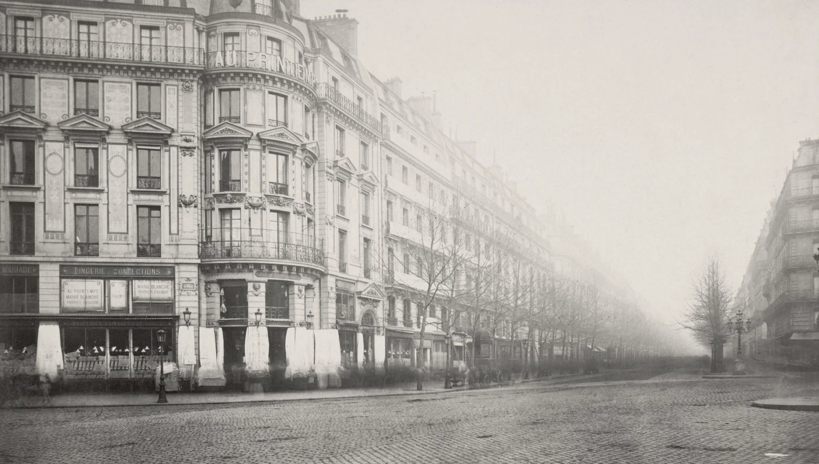 Boulevard Haussmann, from Rue du Havre — Charles Marville
