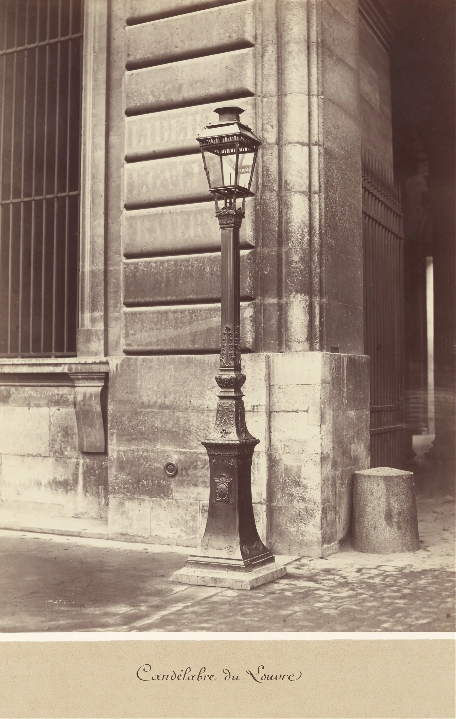 Candelabra of the Louvre — Charles Marville