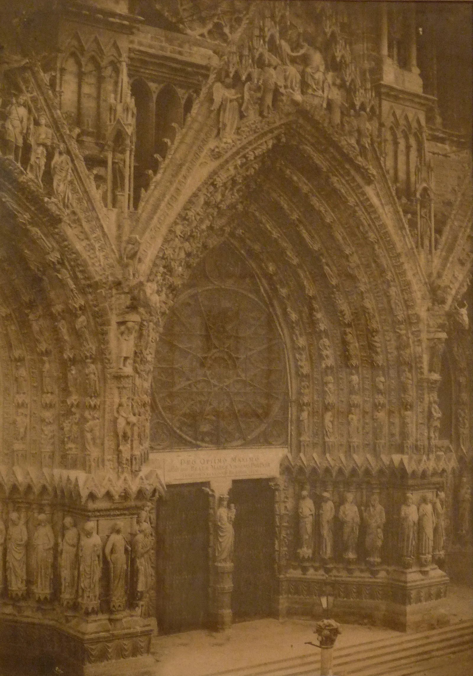 Reims Cathedral — Charles Marville