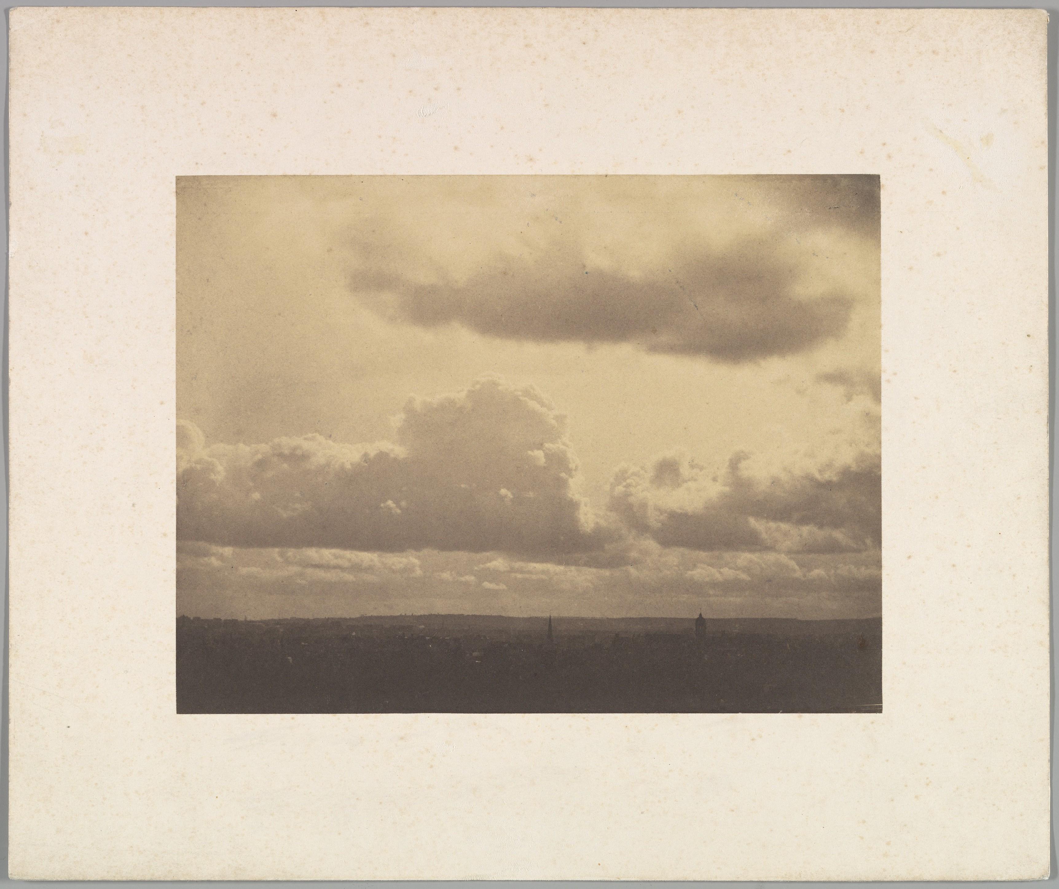 Étude de ciel — Charles Marville