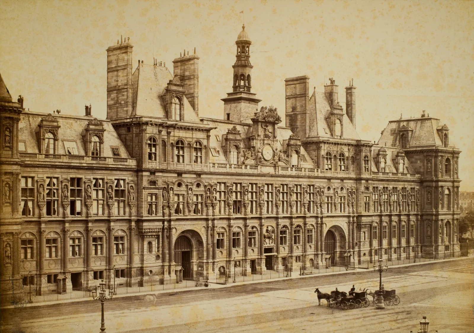 Hôtel de Ville, Paris — Charles Marville
