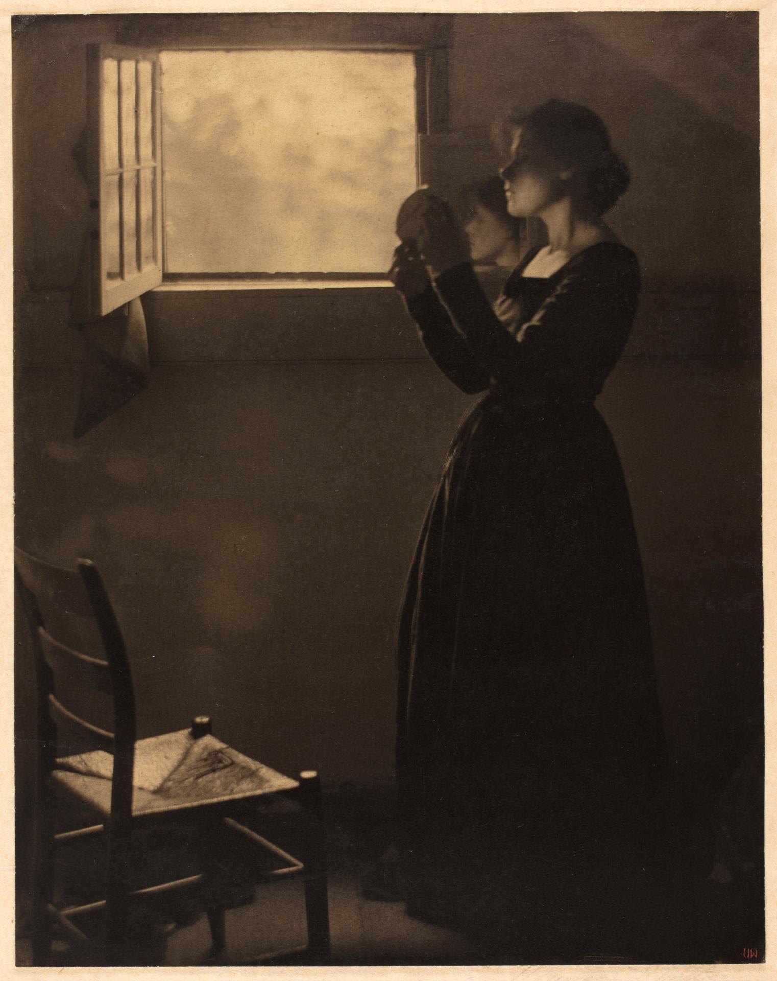 Jeune Fille au Miroir — Clarence H. White