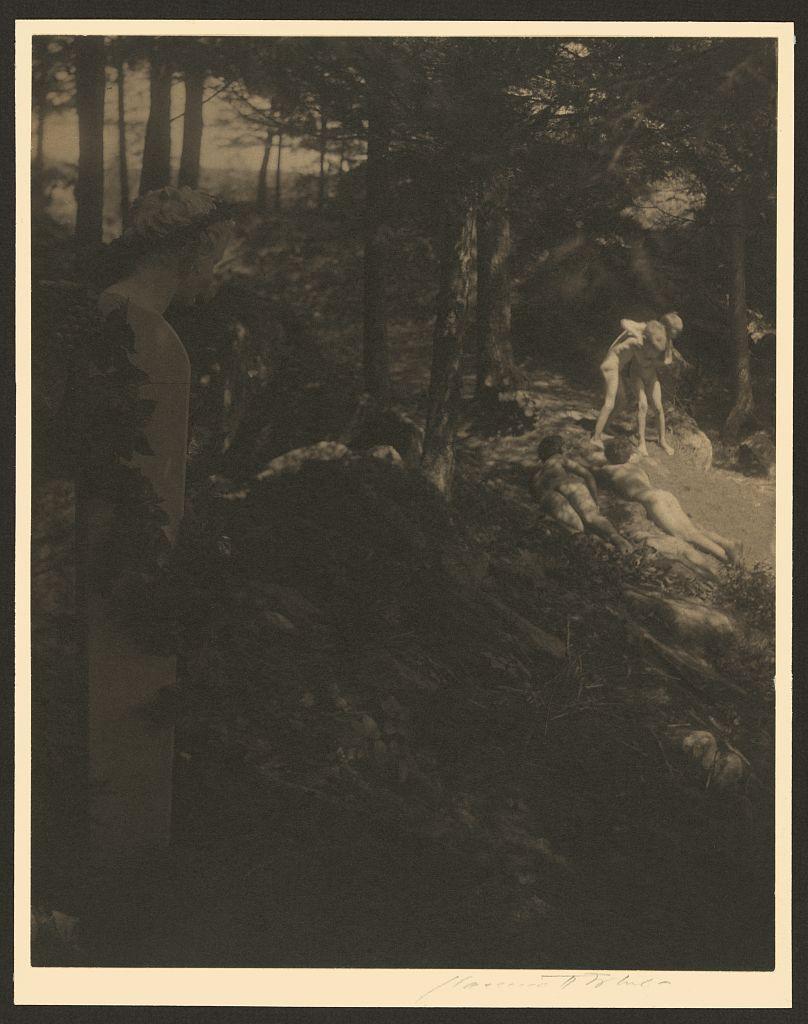 The Wrestlers — Clarence H. White