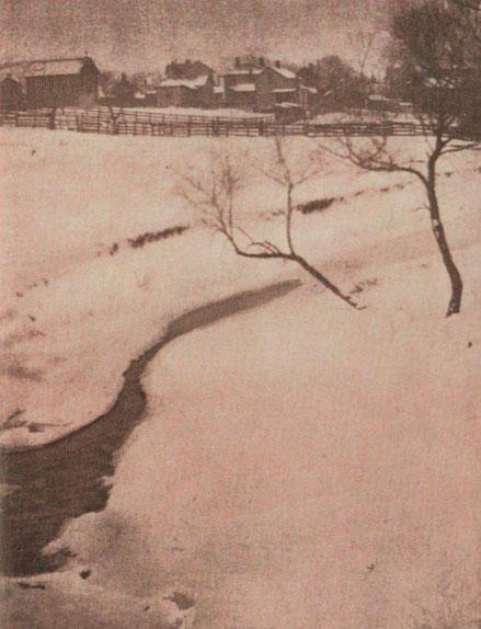 Paysage d'Hiver — Clarence H. White
