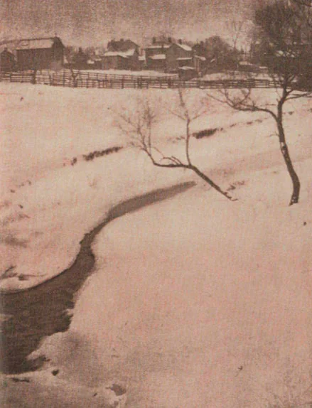 Winter Landscape — Clarence H. White