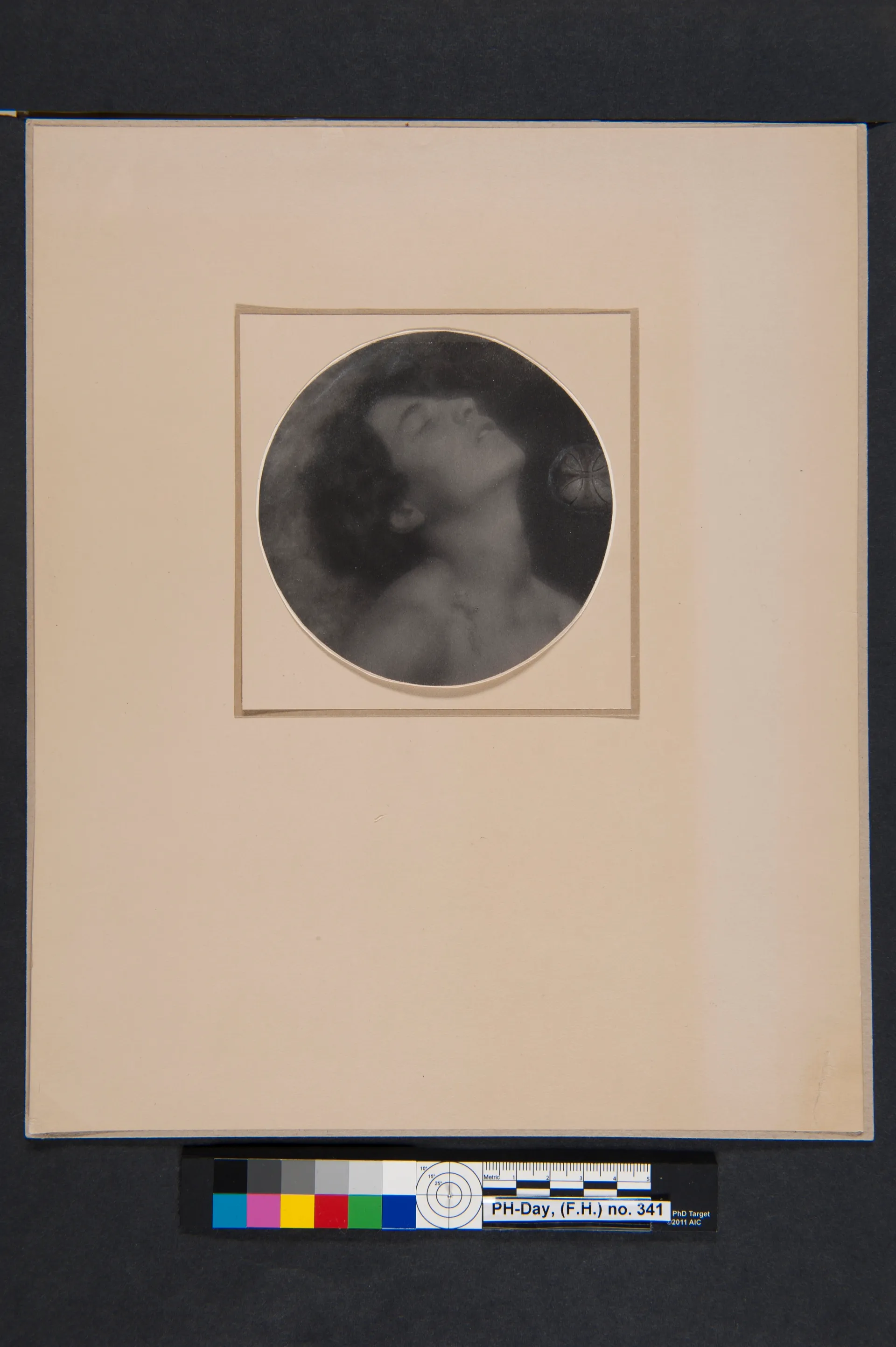 St. Sebastian with Wounded Chest (cropped at shoulder) — F. Holland Day