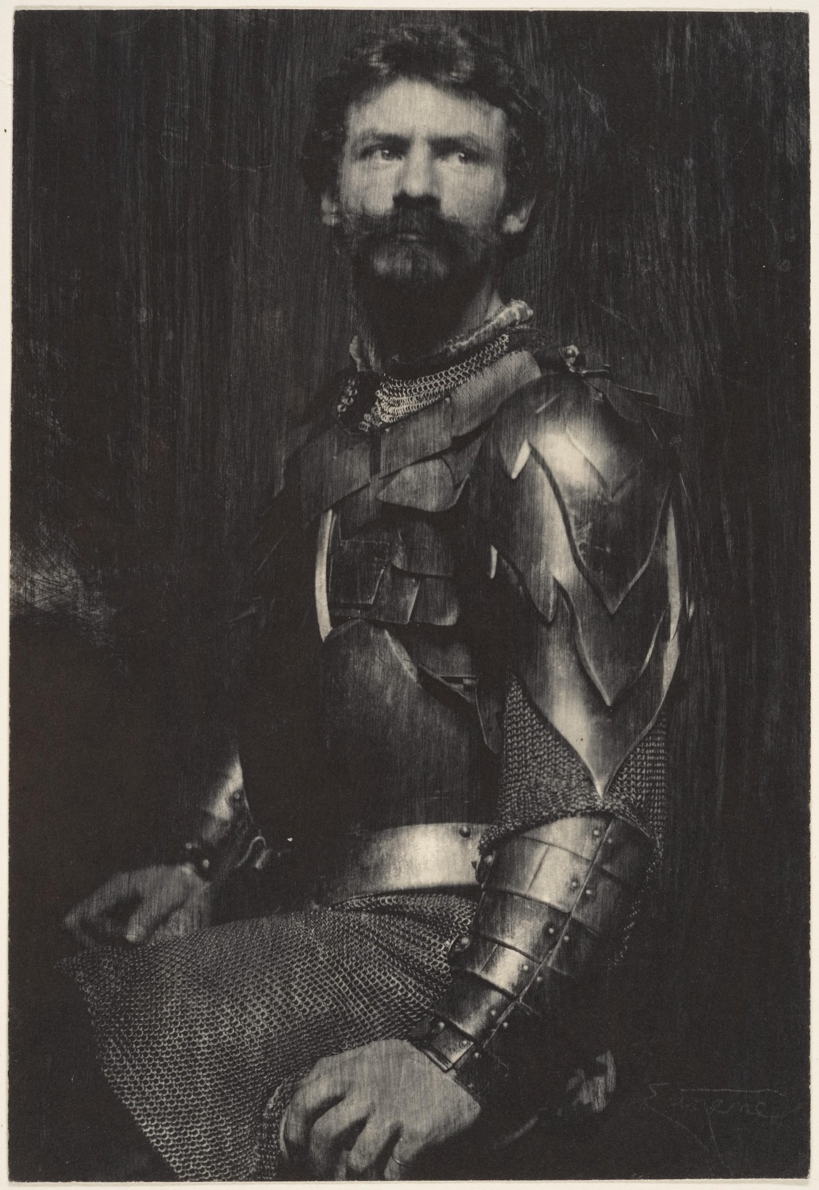 L'Homme en armure (Autoportrait) — Frank Eugene