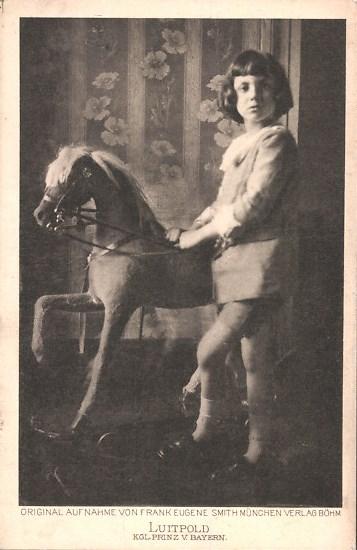 Prince Luitpold au cheval à bascule — Frank Eugene