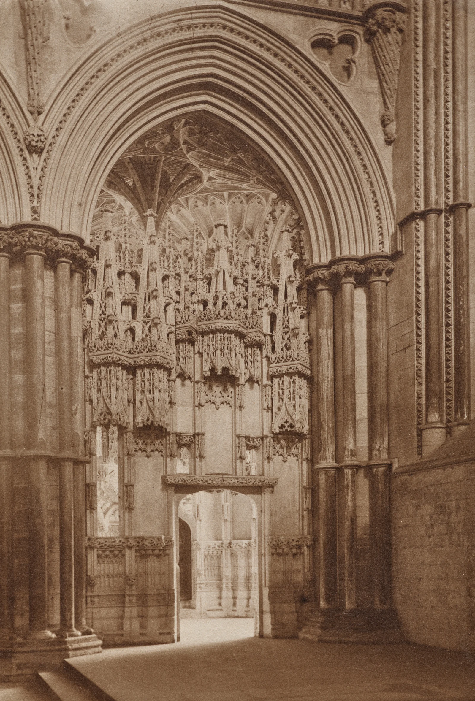 Chapelle de l'évêque Alcock, Ely — Frederick H. Evans