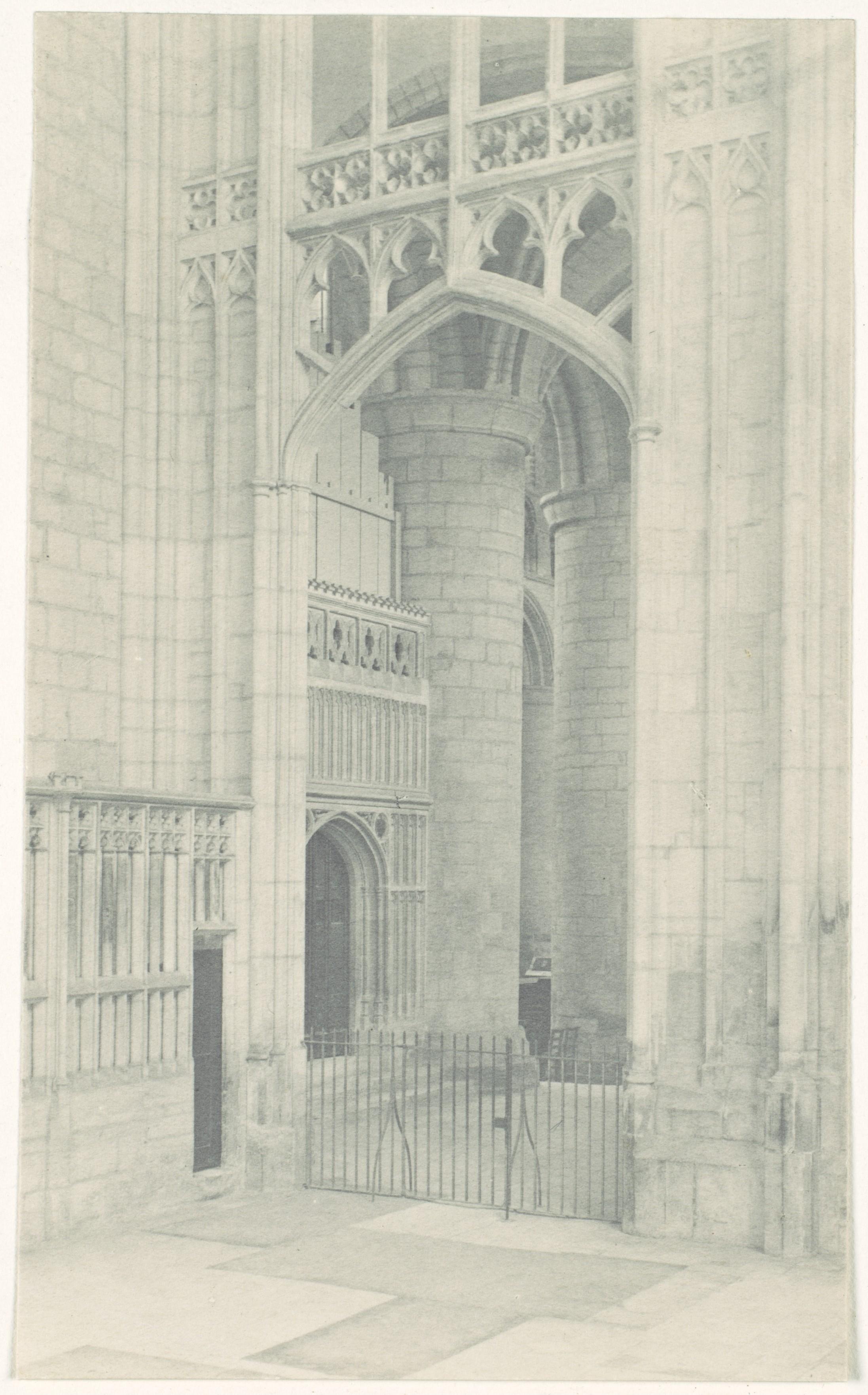 Cathédrale de Gloucester : transept nord — Frederick H. Evans
