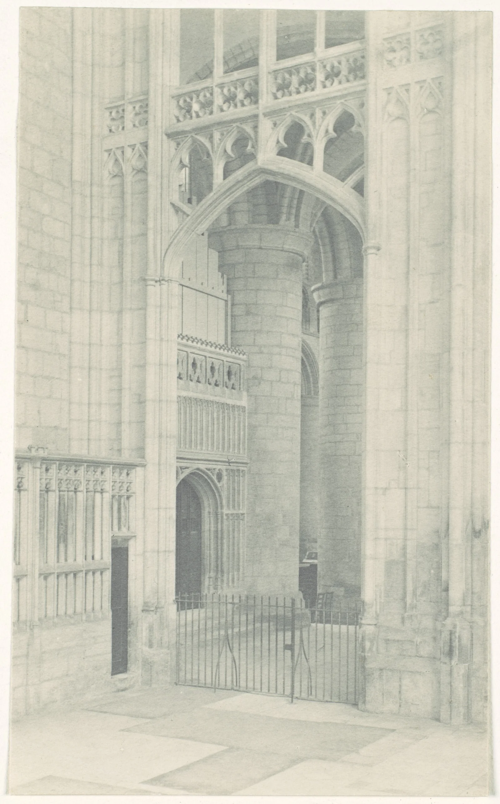 Cathédrale de Gloucester : transept nord — Frederick H. Evans