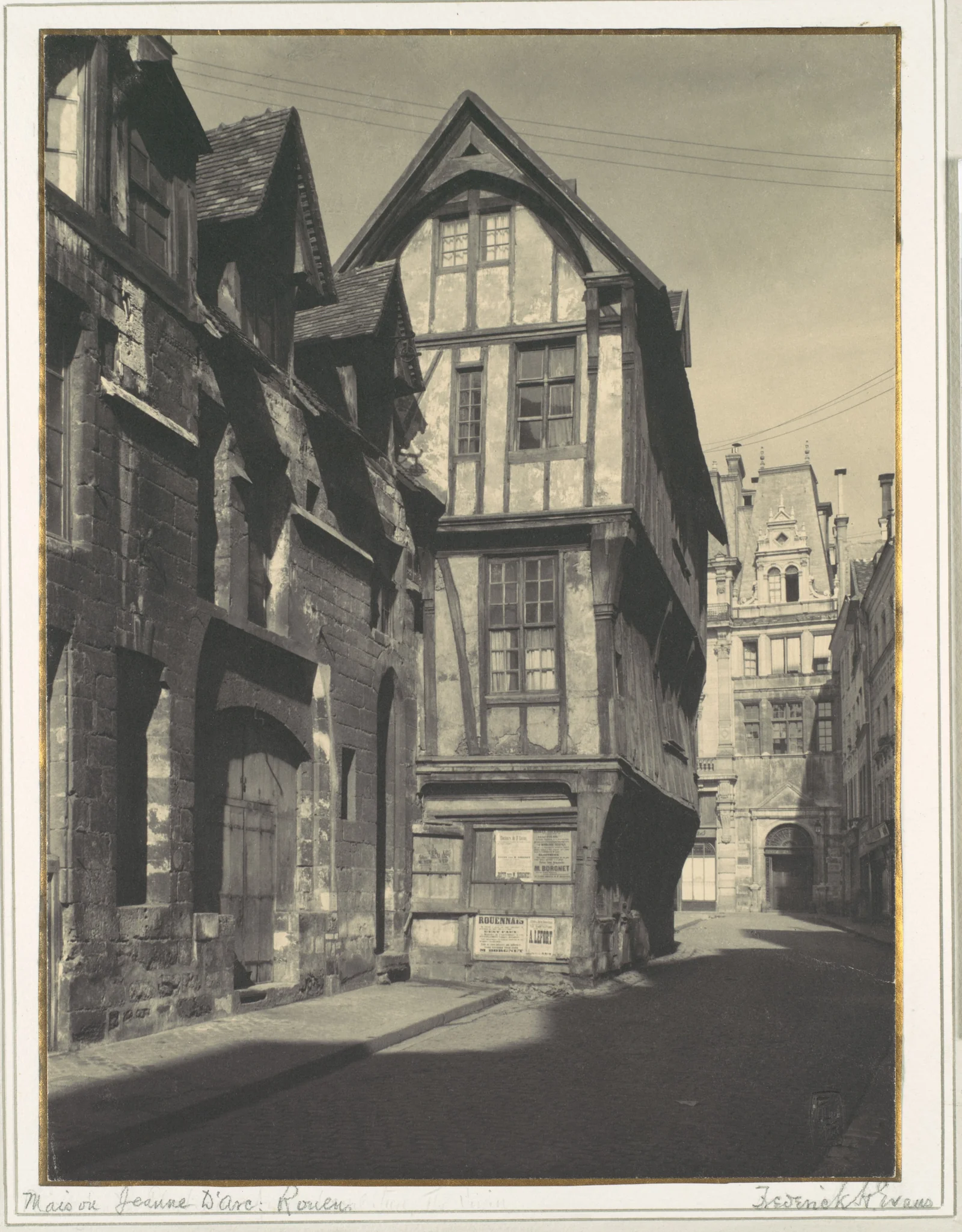 Maison de Jeanne d'Arc, Rouen — Frederick H. Evans