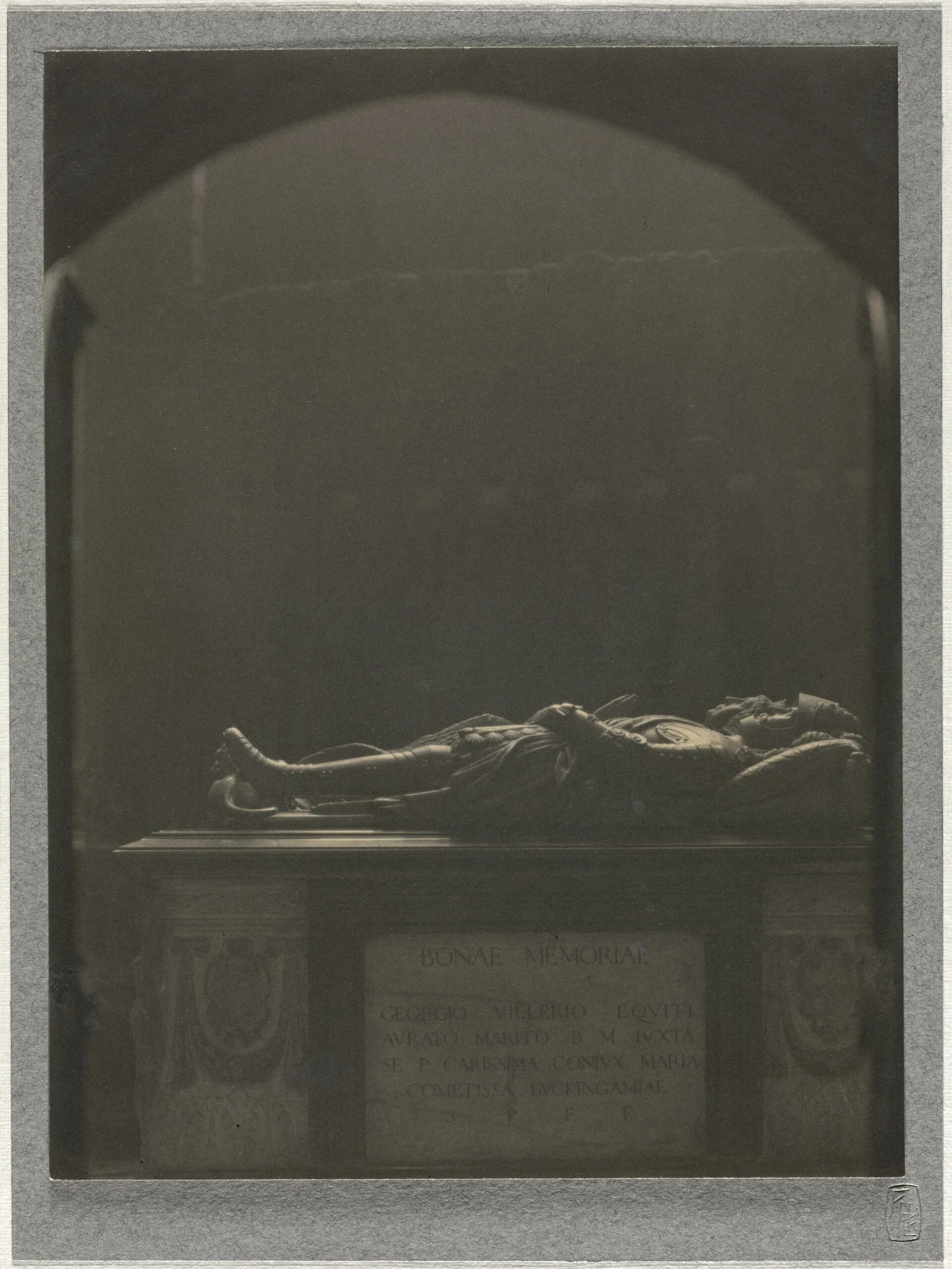 Abbaye de Westminster : tombeau de Sir George Villiers — Frederick H. Evans
