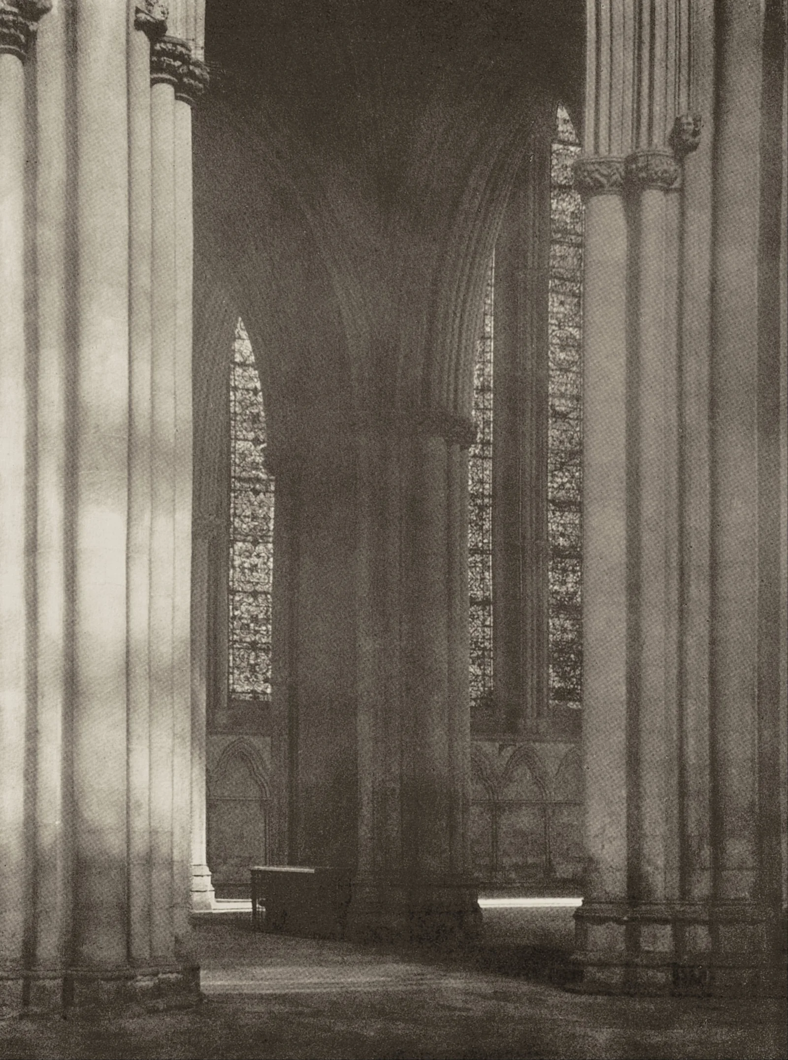 York Minster: Into the North Transept — Frederick H. Evans