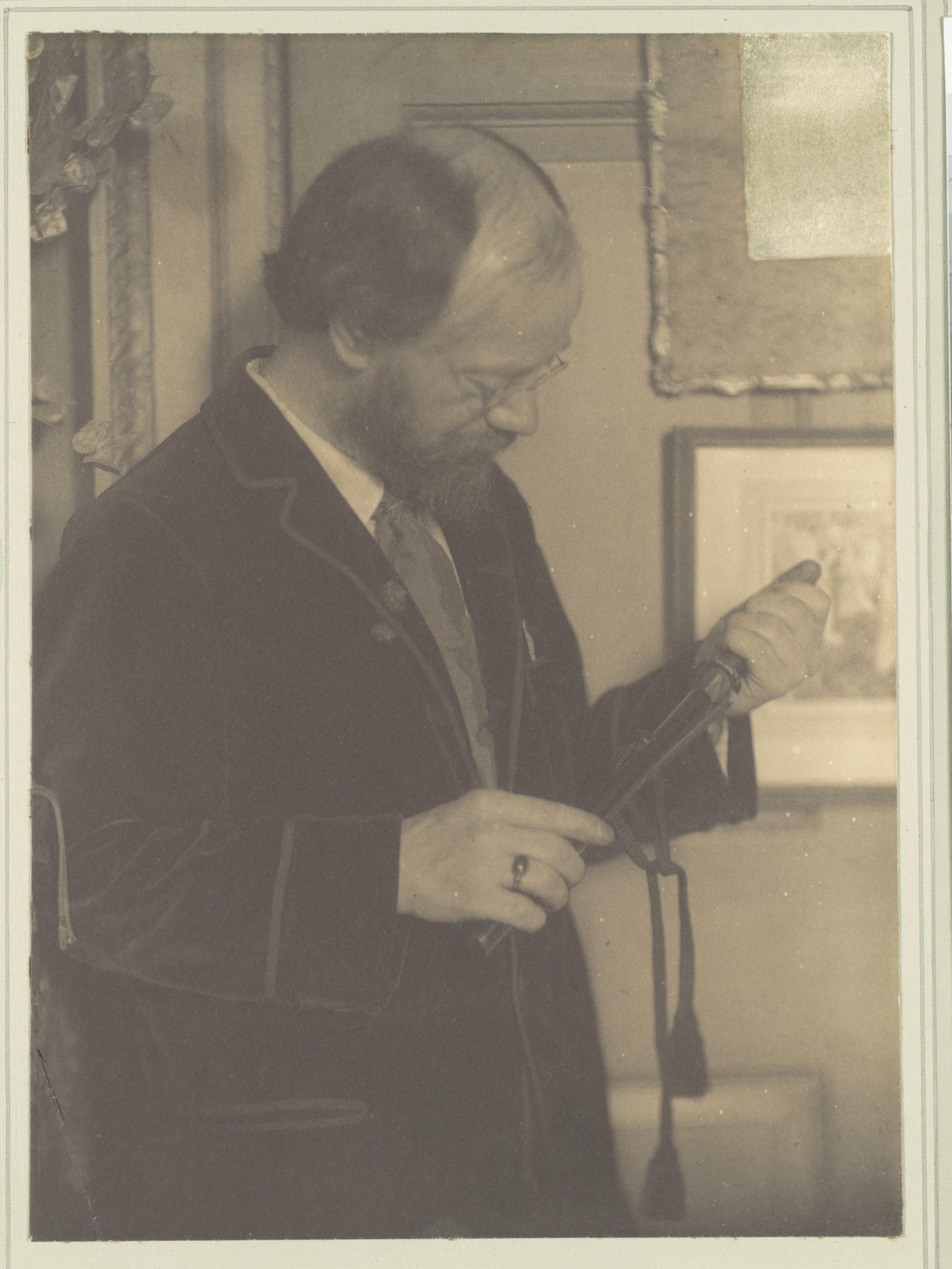 Portrait of Frederick H. Evans — Gertrude Käsebier