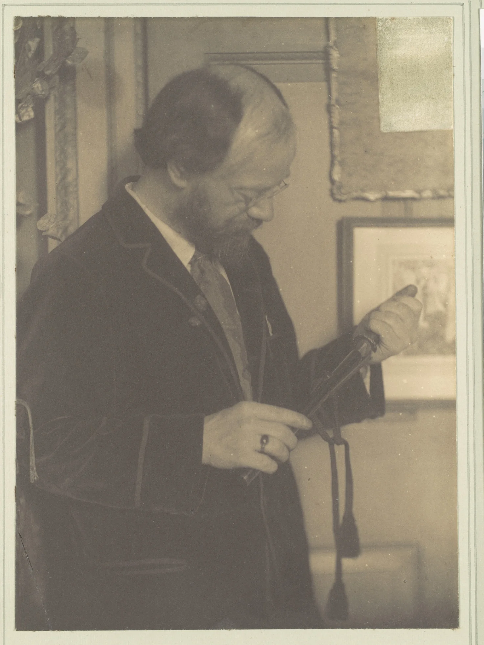 Portrait of Frederick H. Evans — Gertrude Käsebier