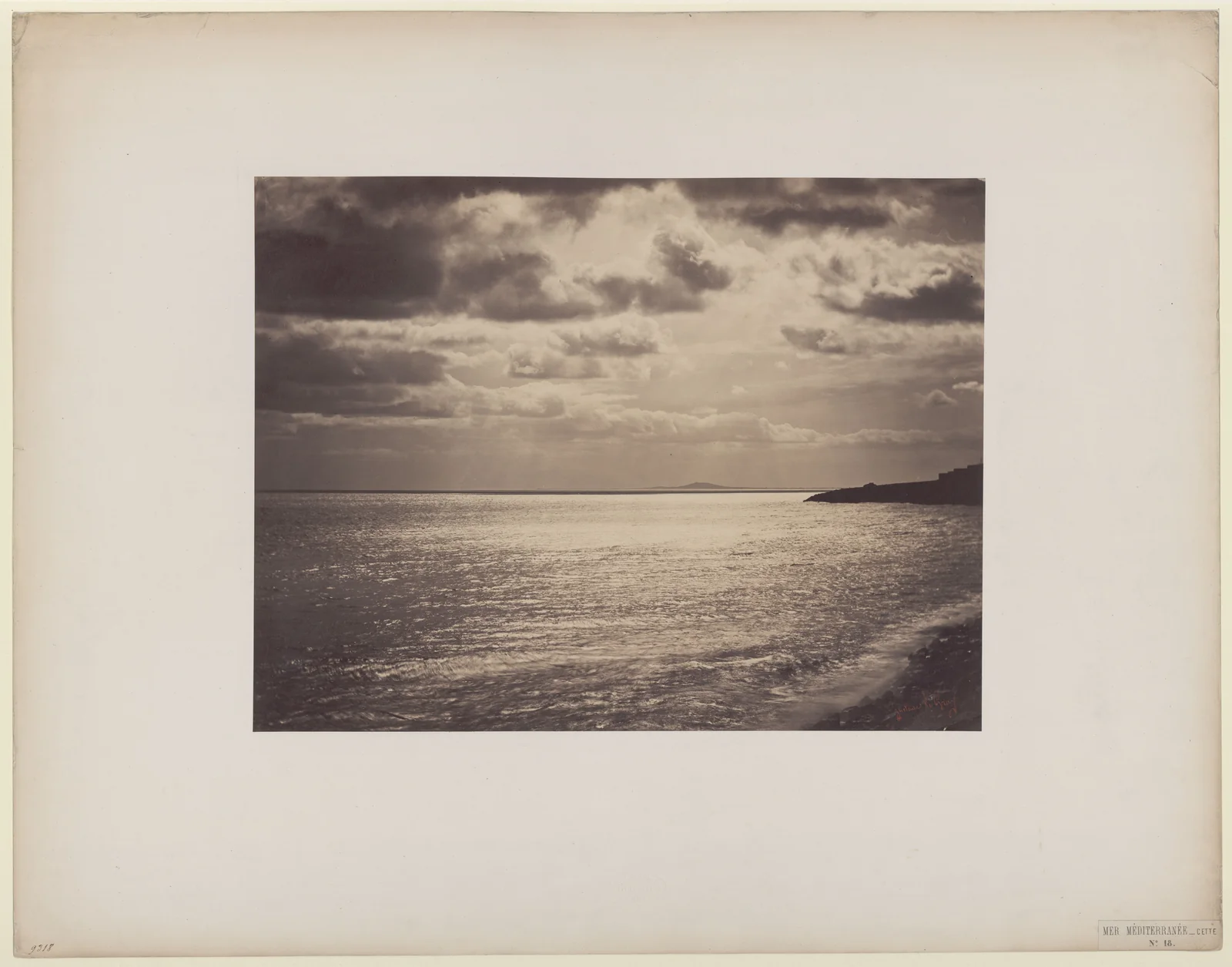 Mer Méditerranée, Cette (Sète) N°18 — Gustave Le Gray