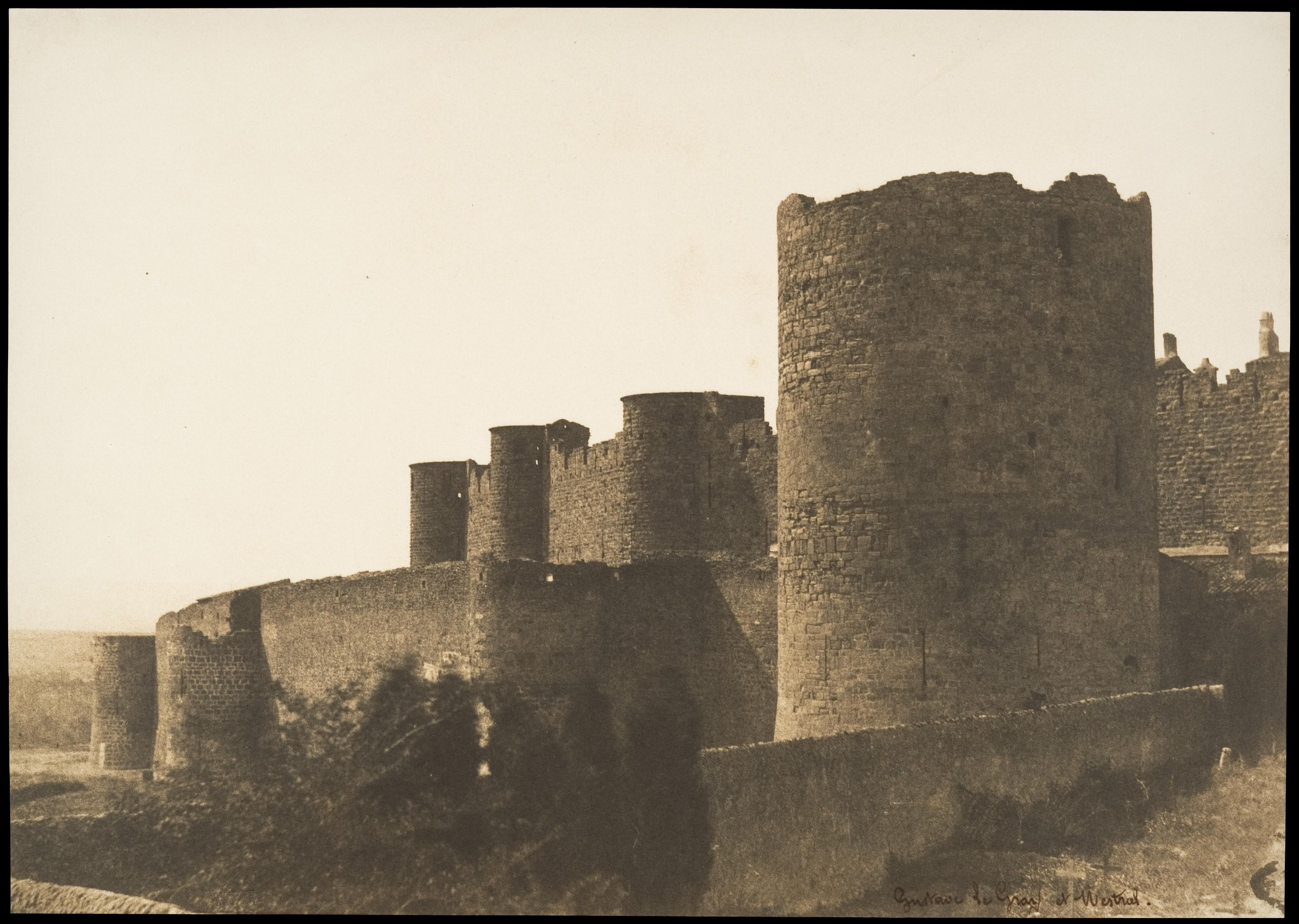 Les Remparts de Carcassonne — Gustave Le Gray