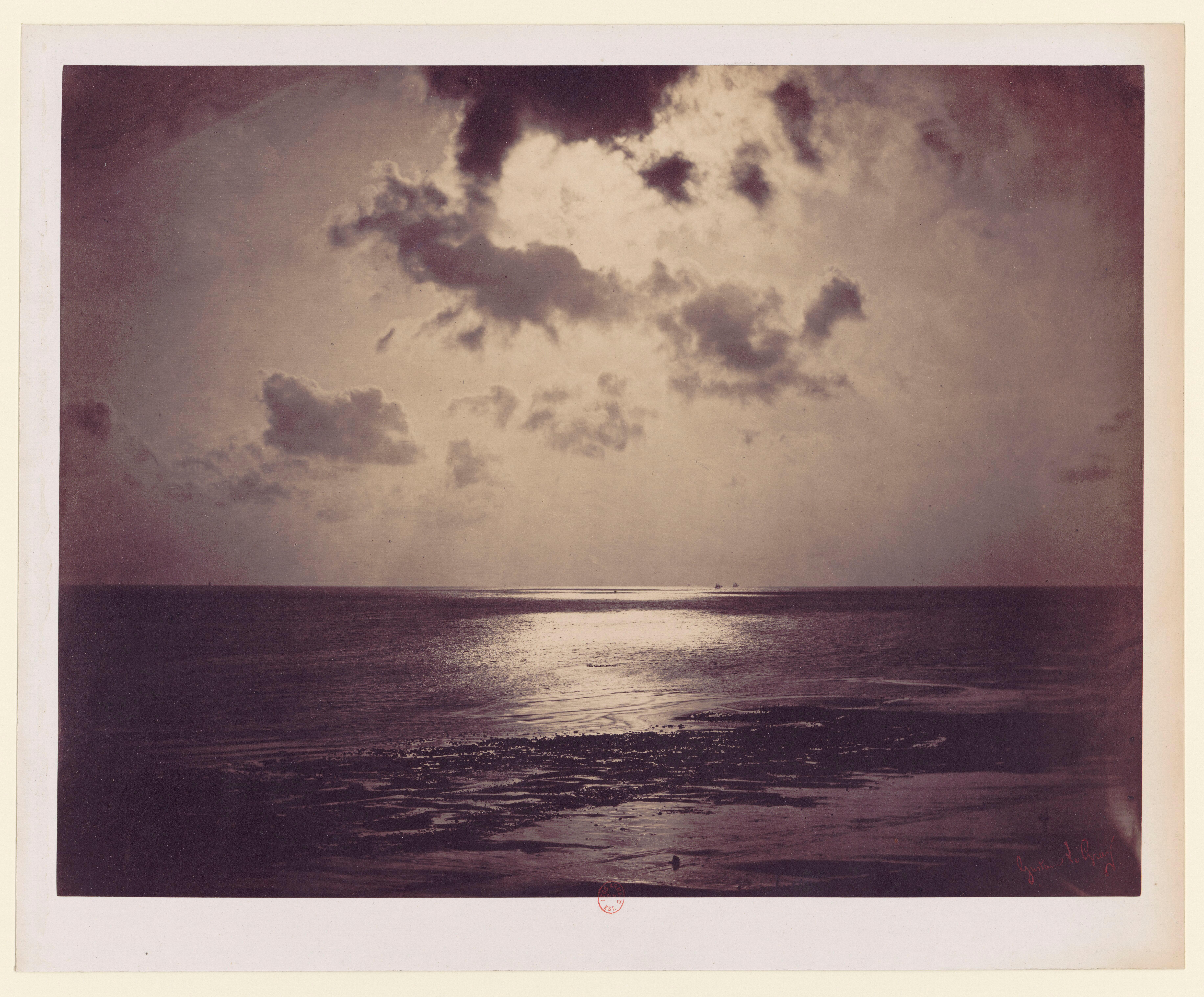 Effet de soleil dans les nuages — Océan — Gustave Le Gray