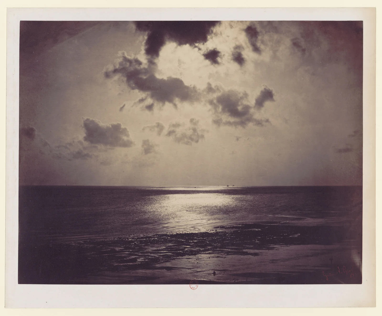 Effet de soleil dans les nuages — Océan — Gustave Le Gray