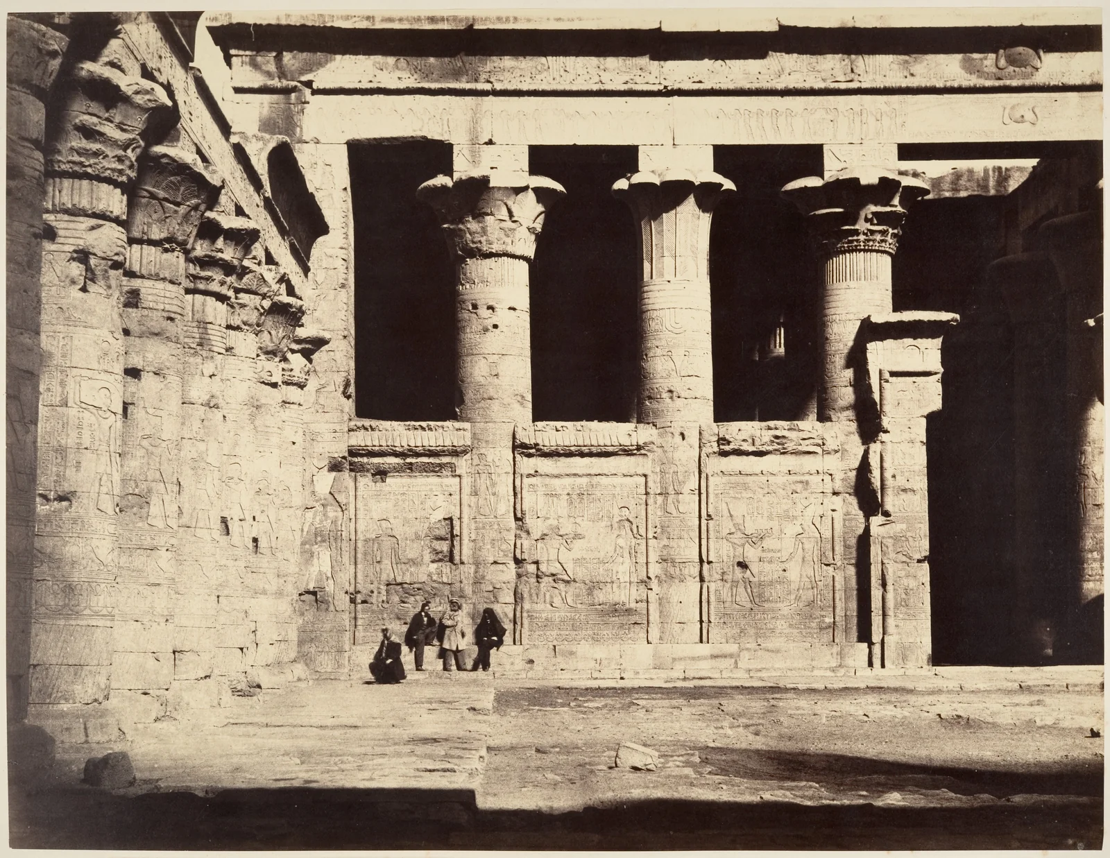 Temple d'Edfou, Égypte — Gustave Le Gray