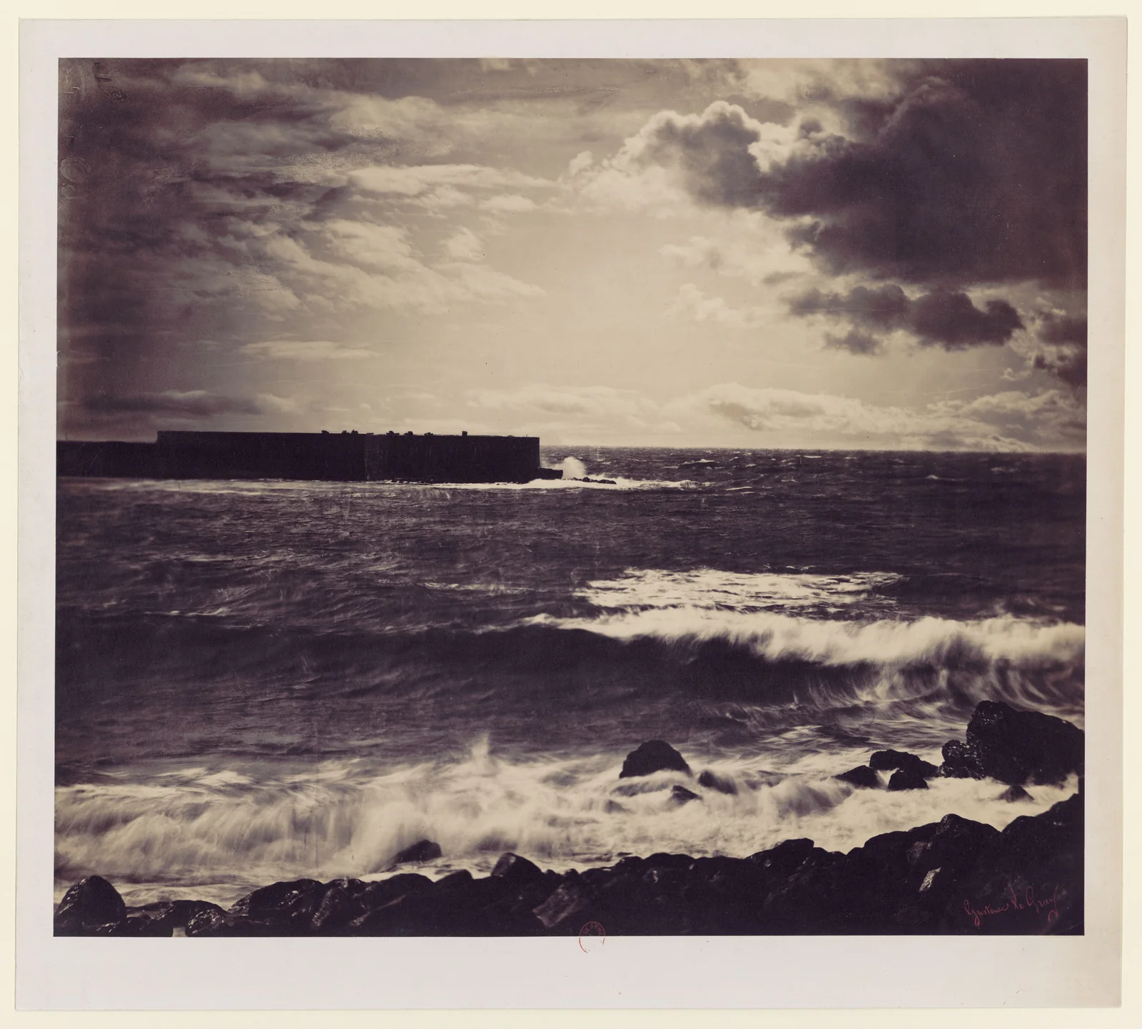 La Grande Vague, Sète — Gustave Le Gray