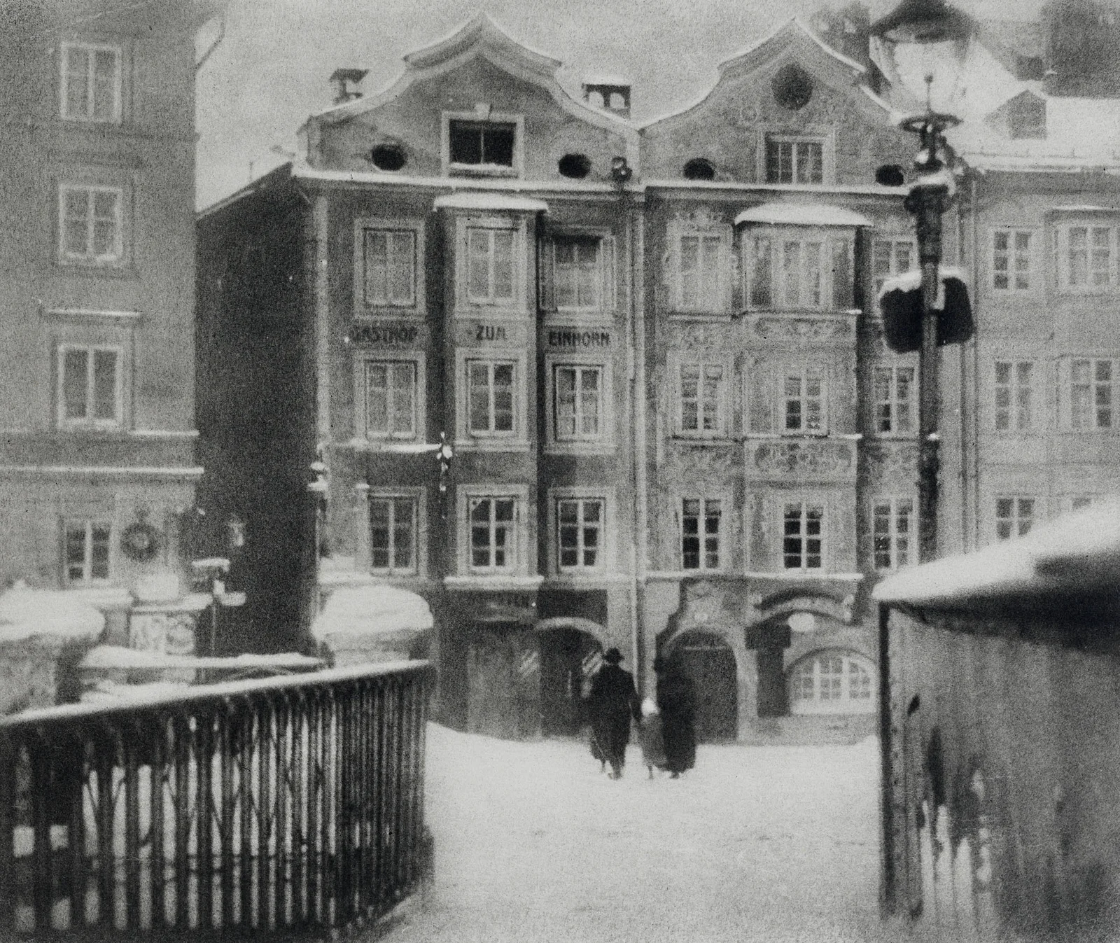 Vue d'Innsbruck — Heinrich Kühn
