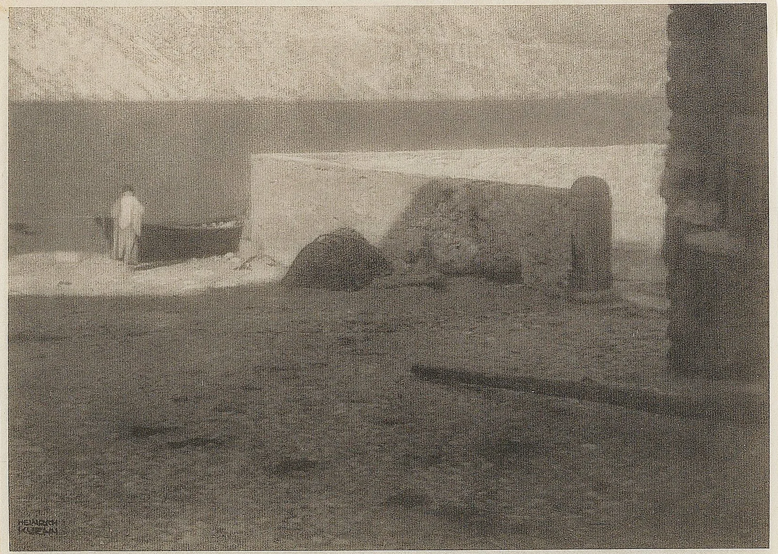 Sur le rivage — Heinrich Kühn