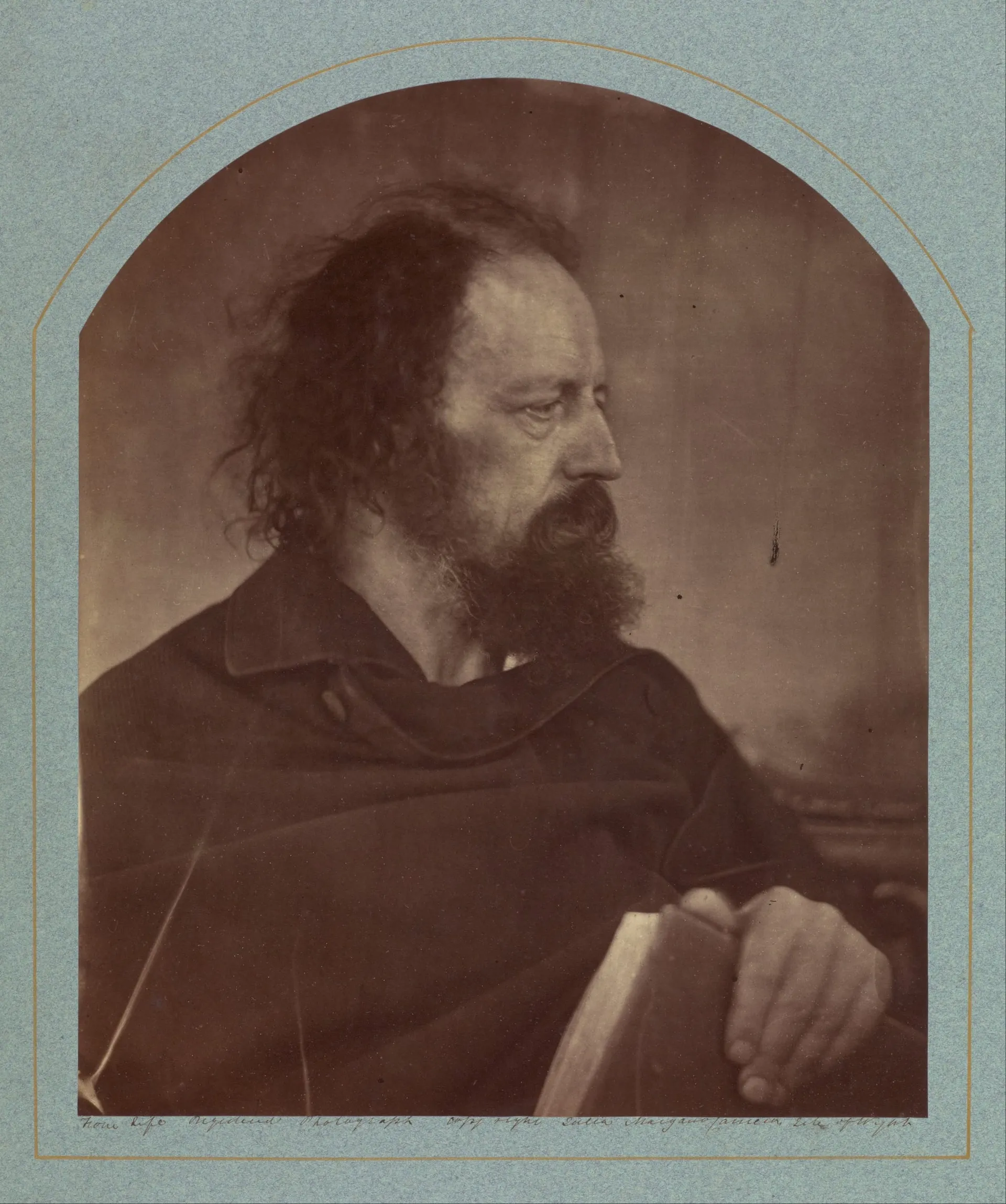 Alfred, Lord Tennyson (« Le Moine sale ») — Julia Margaret Cameron