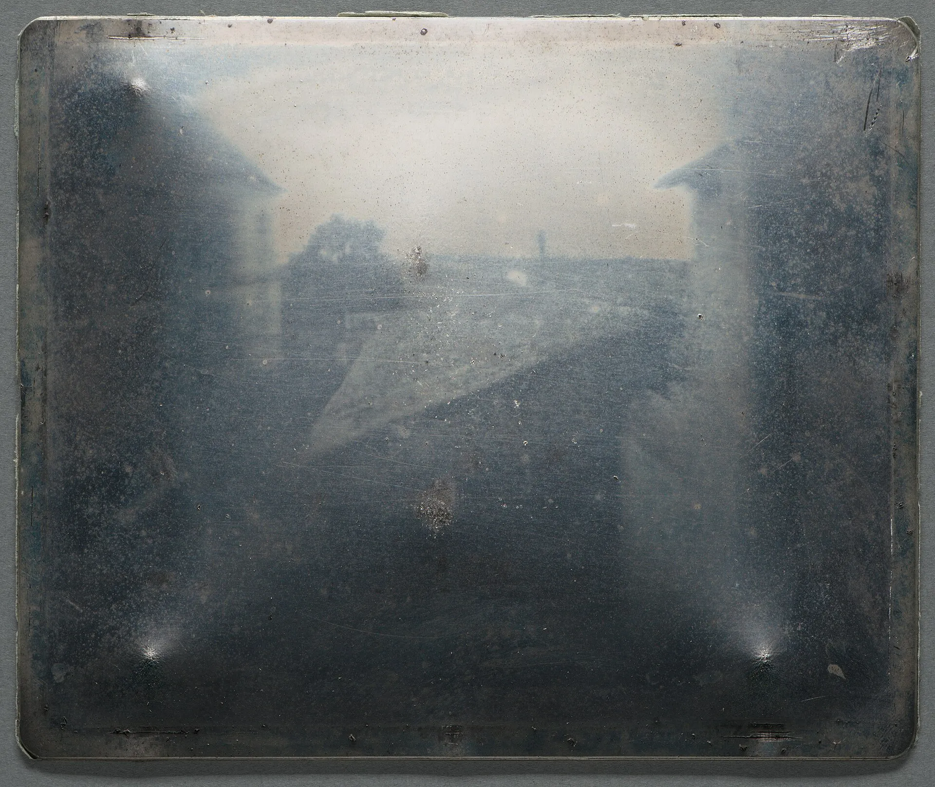 View from the Window at Le Gras — Nicéphore Niépce