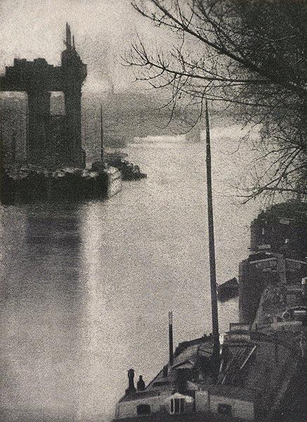 The Seine at Clichy — Robert Demachy