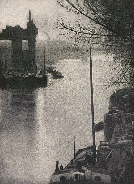 La Seine à Clichy — Robert Demachy