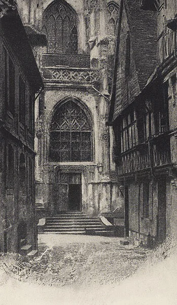 Rue à Lisieux — Robert Demachy