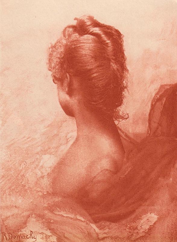 Étude en rouge — Robert Demachy